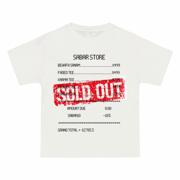 Receipt Tee