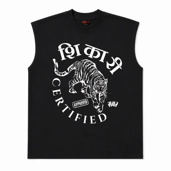 Certified Shikari Oversized Sleeveless T-Shirt